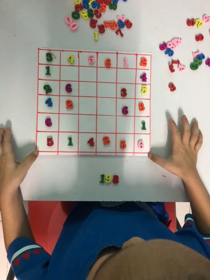 Chơi Sudoku bằng số