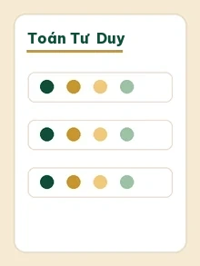 Trang worksheet mẫu Toán Tư Duy
